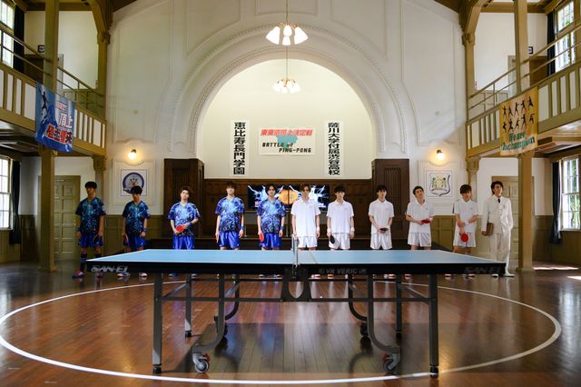 律と松陰がダブルスペアに！「FAKE MOTION -卓球の王将-」第7話（7枚目）