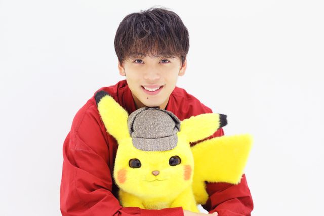 竹内涼真、ピカチュウと2ショット！『名探偵ピカチュウ』インタビューカット（7枚目）