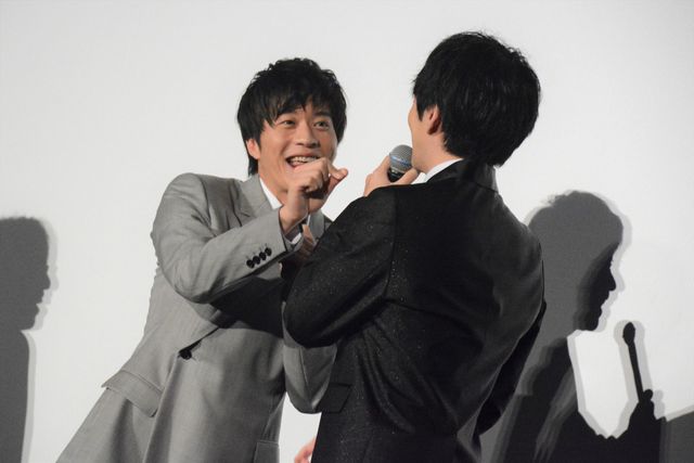 田中圭＆林遣都のキュートな笑顔！『劇場版おっさんずラブ　～LOVE or DEAD～』大ヒット御礼舞台あいさつ（6枚目）