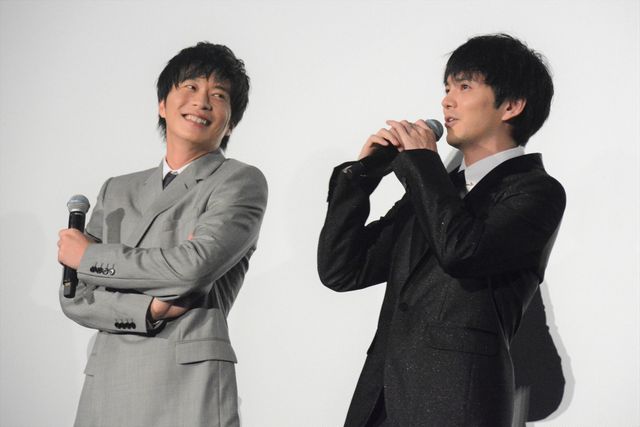 田中圭＆林遣都のキュートな笑顔！『劇場版おっさんずラブ　～LOVE or DEAD～』大ヒット御礼舞台あいさつ（7枚目）