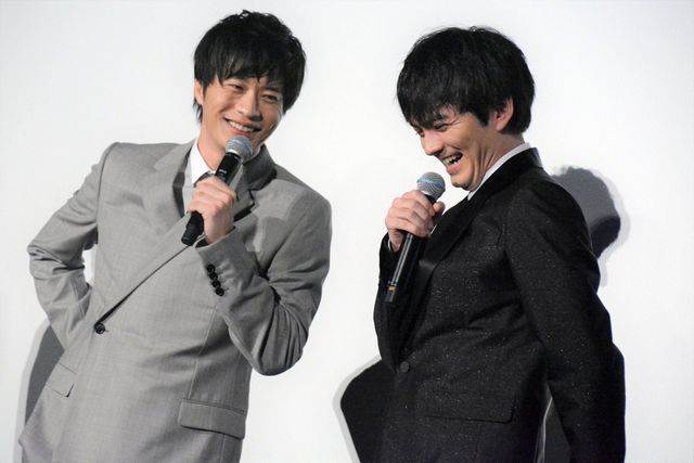 田中圭＆林遣都のキュートな笑顔！『劇場版おっさんずラブ　～LOVE or DEAD～』大ヒット御礼舞台あいさつ（14枚目）