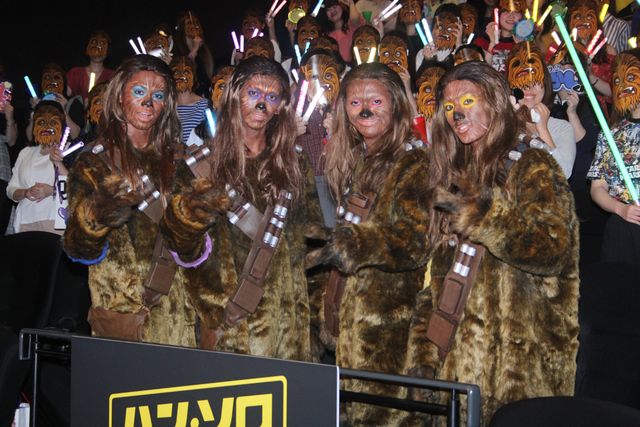 超特急がチューバッカに!『ハン・ソロ』公開記念イベント:フォトギャラリー