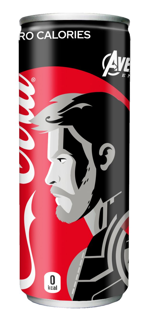 アベンジャーズ×コカ・コーラ ゼロ、コラボ缶が発売（3枚目）