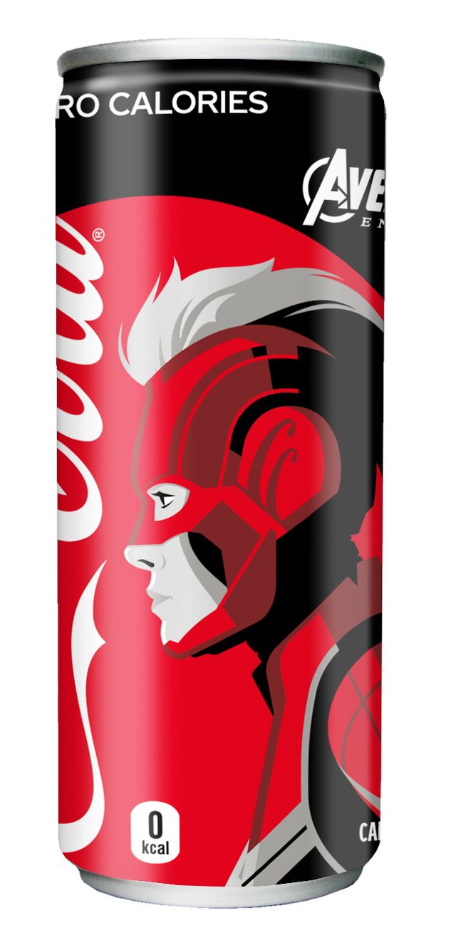 アベンジャーズ×コカ・コーラ ゼロ、コラボ缶が発売（6枚目）