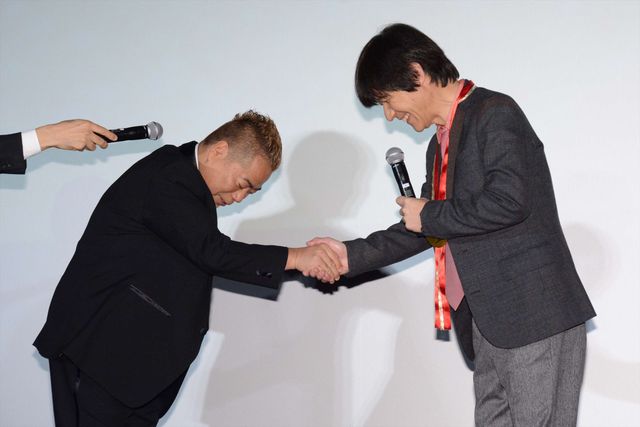 ウッチャン監督作イベントにテッチャン登場！映画『金メダル男』大ヒット御礼舞台あいさつ ギャラリー（2枚目）