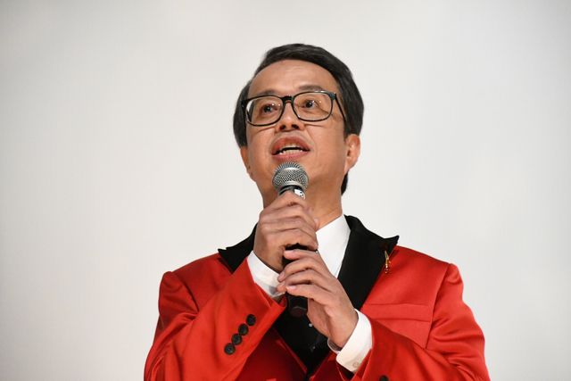 のん、昭和レトロなワンピース姿がキュート！『星屑の町』完成披露上映会（7枚目）