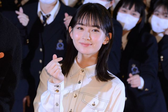 高橋恭平、女子校にサプライズ登場で黄色い悲鳴！映画『なのに、千輝くんが甘すぎる。』公開直前イベント（6枚目）