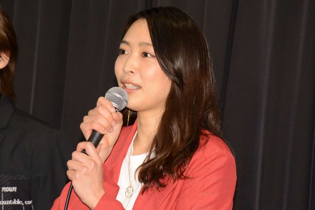 『美人が婚活してみたら』黒川芽以・中村倫也・田中圭が登壇！初日舞台あいさつ（3枚目）