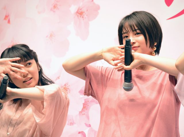 広瀬すずら女優陣がPerfumeダンスに挑戦！『ちはやふる　－結び－』“無限未来宣言”イベント（19枚目）
