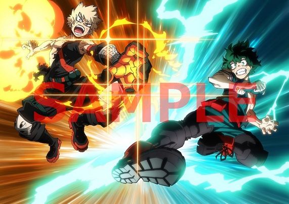 デクと爆豪、小さな姉弟がキュート！『僕のヒーローアカデミア THE MOVIE ヒーローズ：ライジング』ビジュアル（4枚目）