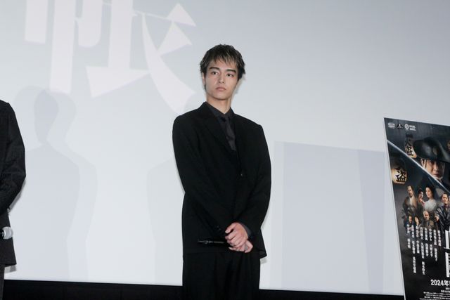 市川染五郎、絶世の美貌！中島瑠菜らと『鬼平犯科帳　血闘』舞台あいさつに登壇（16枚目）