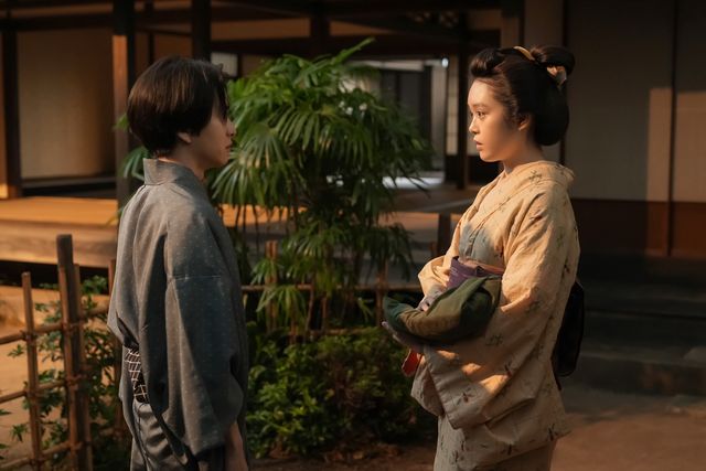 トキ（高石あかり）の心配そうな表情…「ばけばけ」第3週「ヨーコソ、マツノケヘ。」第12回（3枚目）