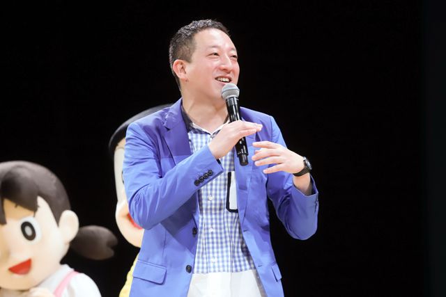 弘中綾香アナ、高橋茂雄が登壇！『映画ドラえもん　のび太の新恐竜』完成披露試写会（4枚目）
