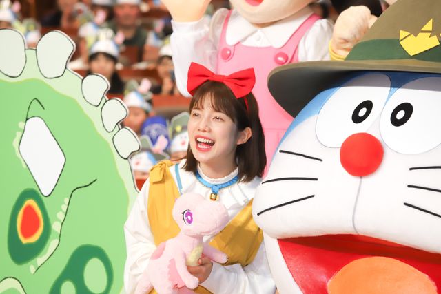 弘中綾香アナ、高橋茂雄が登壇！『映画ドラえもん　のび太の新恐竜』完成披露試写会（13枚目）