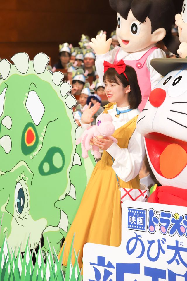 弘中綾香アナ、高橋茂雄が登壇！『映画ドラえもん　のび太の新恐竜』完成披露試写会（14枚目）