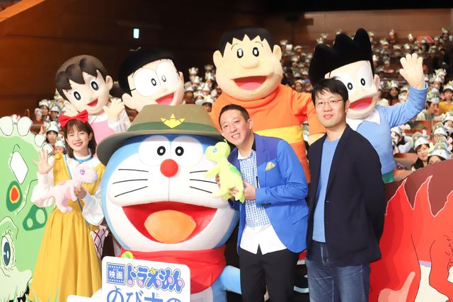 弘中綾香アナ、高橋茂雄が登壇！『映画ドラえもん　のび太の新恐竜』完成披露試写会（16枚目）
