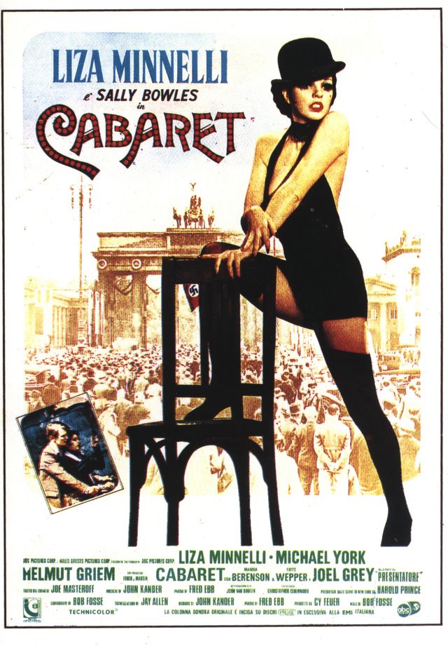 オリジナルポスター「キャバレー」US版1SH 1972年初公開 ライザ 