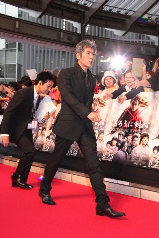 映画『るろうに剣心』完成披露レッドカーペットイベント写真