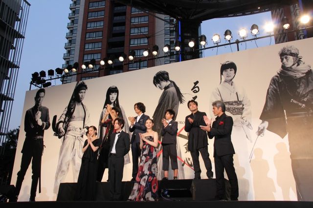 映画 るろうに剣心 レッドカーペット　イベント時使用パネル 映画 るろうに剣心 レッドカーペット イベント時使用パネル