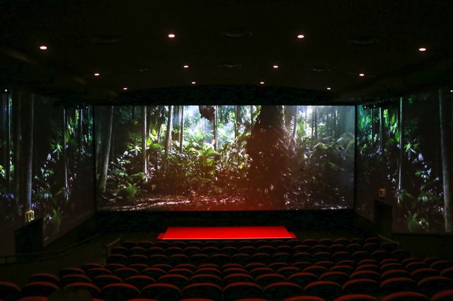 日本初の3面映画上映システム「ScreenX」をお披露目（2枚目）