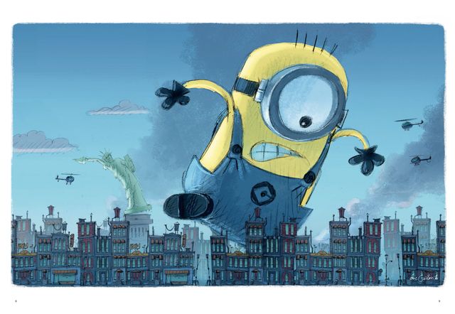 アート本「ミニオンたちの世界　エリック・ギロンによる、イルミネーションアニメのキャラクター創造の秘密（仮）」（3枚目）