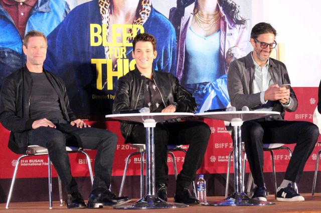 大盛況！第21回釜山国際映画祭『ブリード・フォー・ディス（原題） / Bleed for this』オープン・トーク・イベント ギャラリー（7枚目）