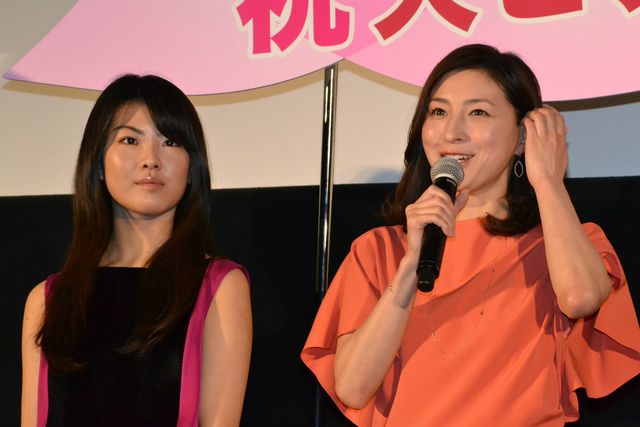 映画『桜、ふたたびの加奈子』初日舞台あいさつフォトギャラリー（2枚目）