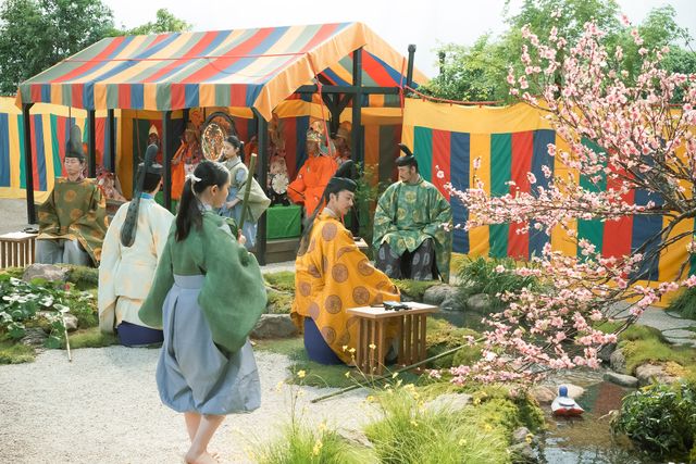雅！道長が「曲水の宴」開催　「光る君へ」第34回場面写真（2枚目）