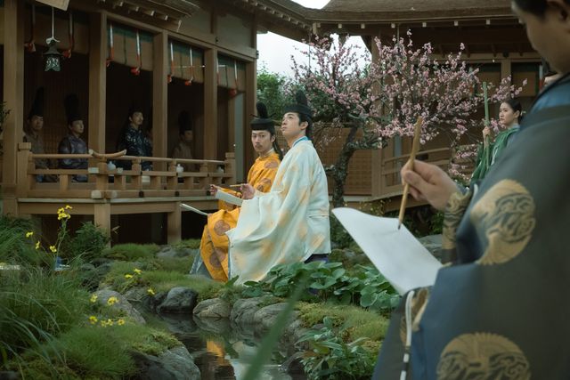 雅！道長が「曲水の宴」開催　「光る君へ」第34回場面写真（4枚目）
