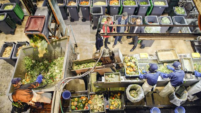 食品リサイクル工場