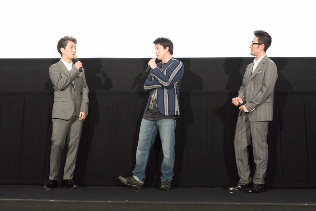 染五郎からバースデーケーキをア～ン！33歳となった七之助！シネマ歌舞伎最新作の完成披露上映会に登場【フォトギャラリー】（4枚目）