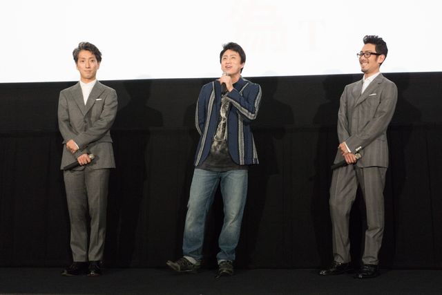 染五郎からバースデーケーキをア～ン！33歳となった七之助！シネマ歌舞伎最新作の完成披露上映会に登場【フォトギャラリー】（12枚目）