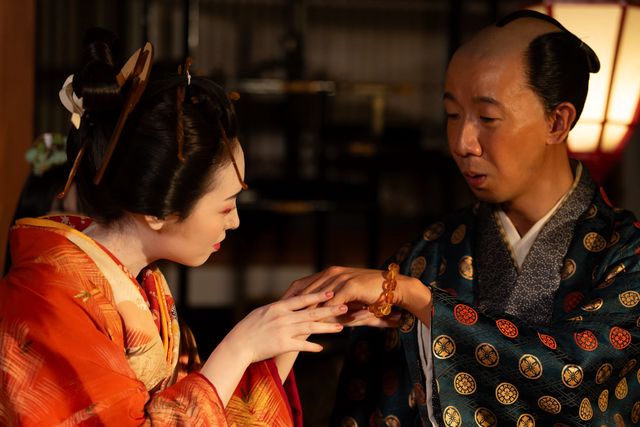 「べらぼう」ひょうろく出演シーンを振り返り！廣年と花魁・誰袖の日々（4枚目）