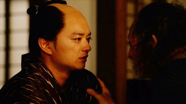 第30回より鳥山石燕（片岡鶴太郎）と再会した歌麿（染谷将太）