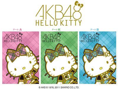 ハローキティがAKB48に、へ～んしんっ！