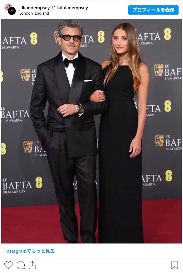 画像はパトリック・デンプシーInstagramのスクリーンショット