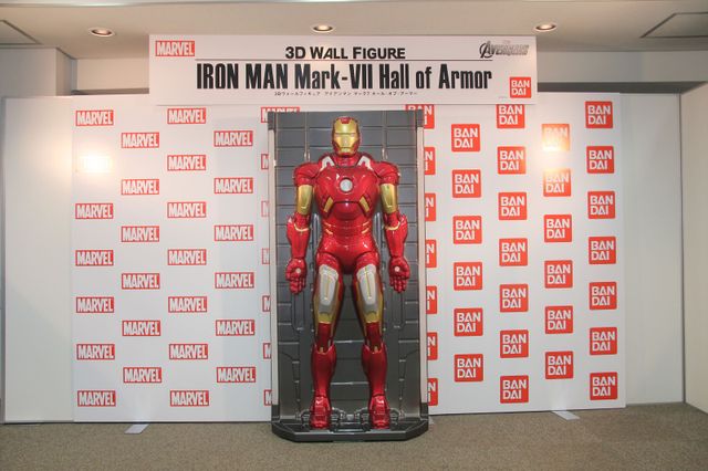 デカい、軽い、業界初！『アイアンマン』3Dウォールフィギュア 写真ギャラリー（2枚目）