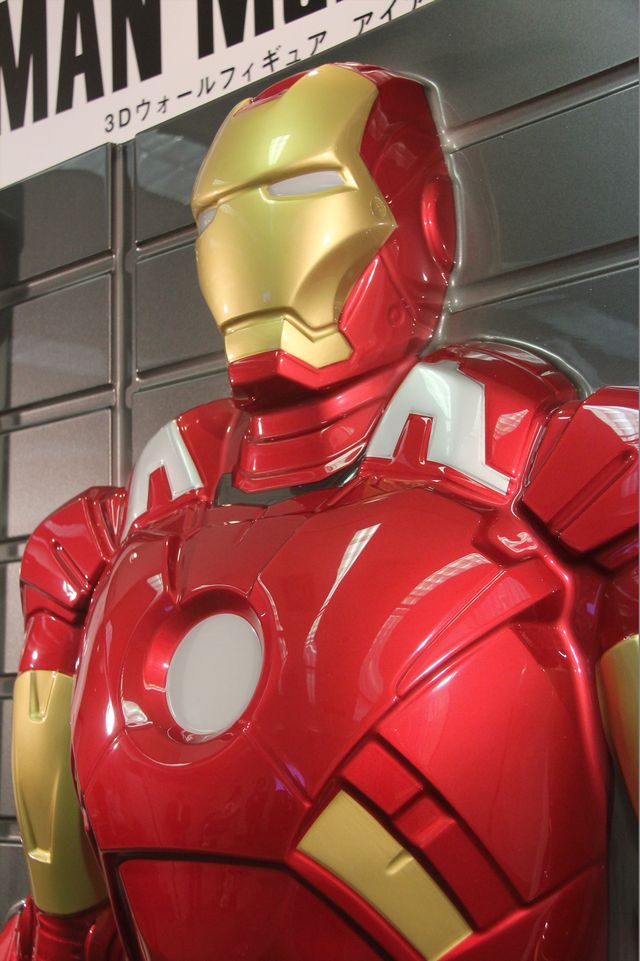 デカい、軽い、業界初！『アイアンマン』3Dウォールフィギュア 写真ギャラリー（7枚目）