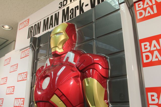 デカい、軽い、業界初！『アイアンマン』3Dウォールフィギュア 写真ギャラリー（8枚目）