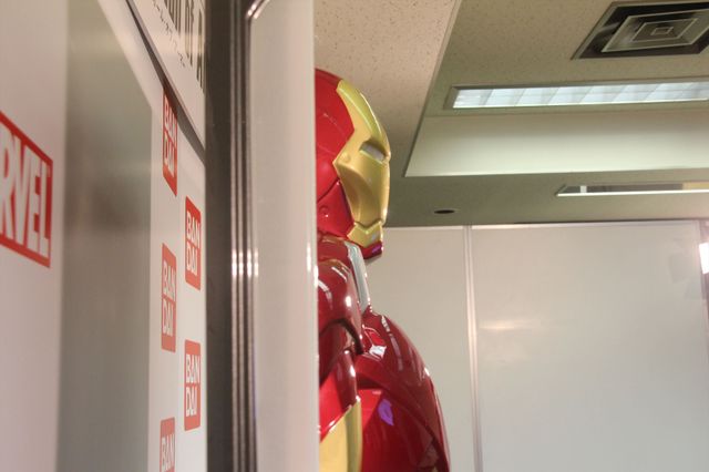デカい、軽い、業界初！『アイアンマン』3Dウォールフィギュア 写真ギャラリー（9枚目）