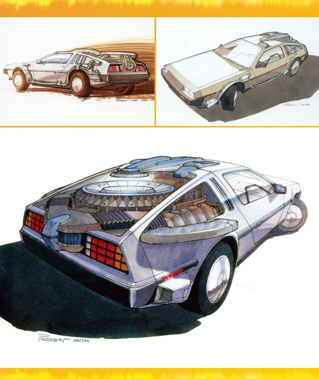 撮影の裏側やメカニックの下絵を含む！「バック・トゥ・ザ・フューチャー完全大図鑑」貴重写真ギャラリー（3枚目）