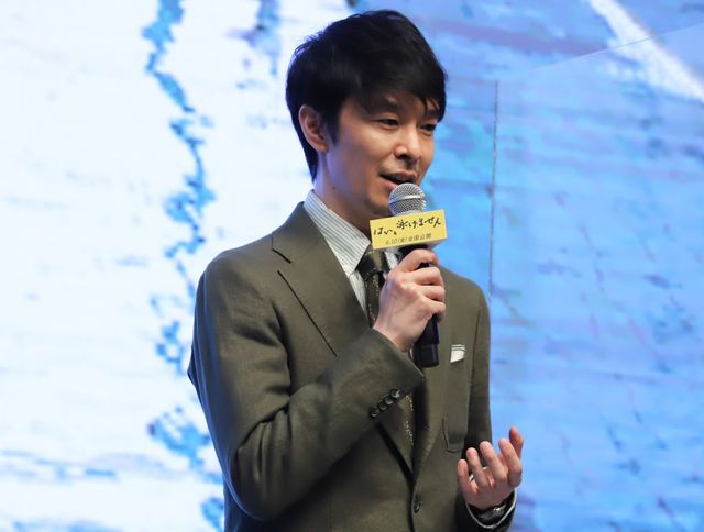 長谷川博己＆綾瀬はるか『はい、泳げません』公開直前イベント（2枚目）