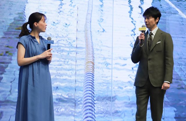 長谷川博己＆綾瀬はるか『はい、泳げません』公開直前イベント（5枚目）