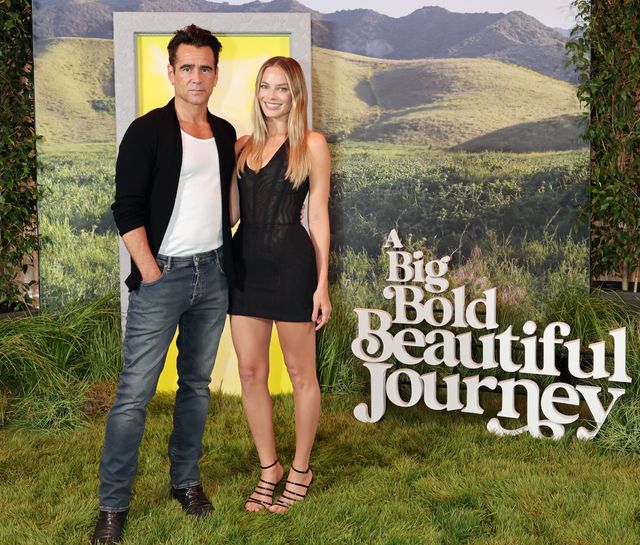 『ア・ビッグ・ボールド・ビューティフル・ジャーニー(原題)』フォトコールでのマーゴット・ロビー