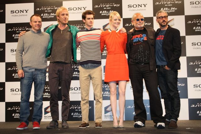 映画『アメイジング・スパイダーマン』来日会見写真ギャラリー（4枚目）