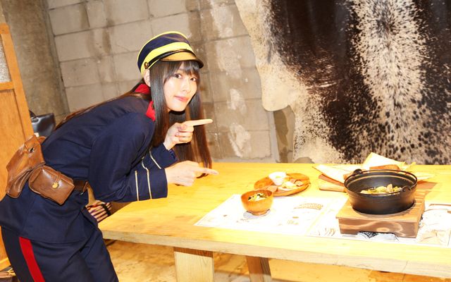 内田理央「ゴールデンカムイ」料理にご満悦！フォトギャラリー（8枚目）