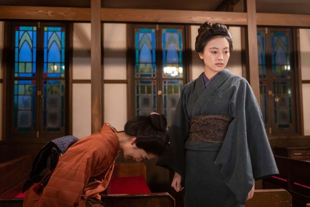 【画像9枚】朝ドラ「風、薫る」環を直美（上坂樹里）に託すりん（見上愛）…第10回場面写真（3枚目）