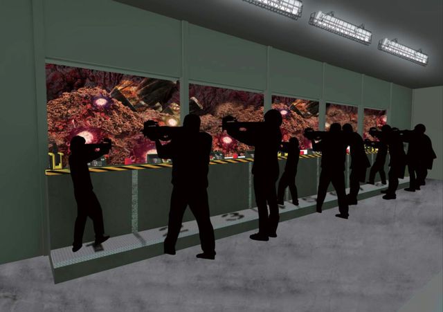 新アトラクション「ゴジラ迎撃作戦　～国立ゴジラ淡路島研究センター～」（2枚目）