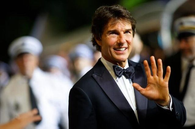 米俳優トム・クルーズが18日、カンヌ国際映画祭のレッドカーペットに登場した。