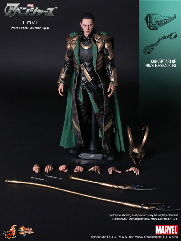 「【ムービー・マスターピース】『アベンジャーズ』 1/6スケールフィギュア　ソー」同「ロキ」フォトギャラリー（11枚目）